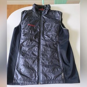 Mammut mens L black vest